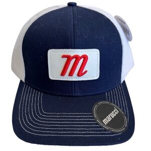 Marucci Pro Series Patch Baseball Hat Mesh Back SnapBack Cap Script M
